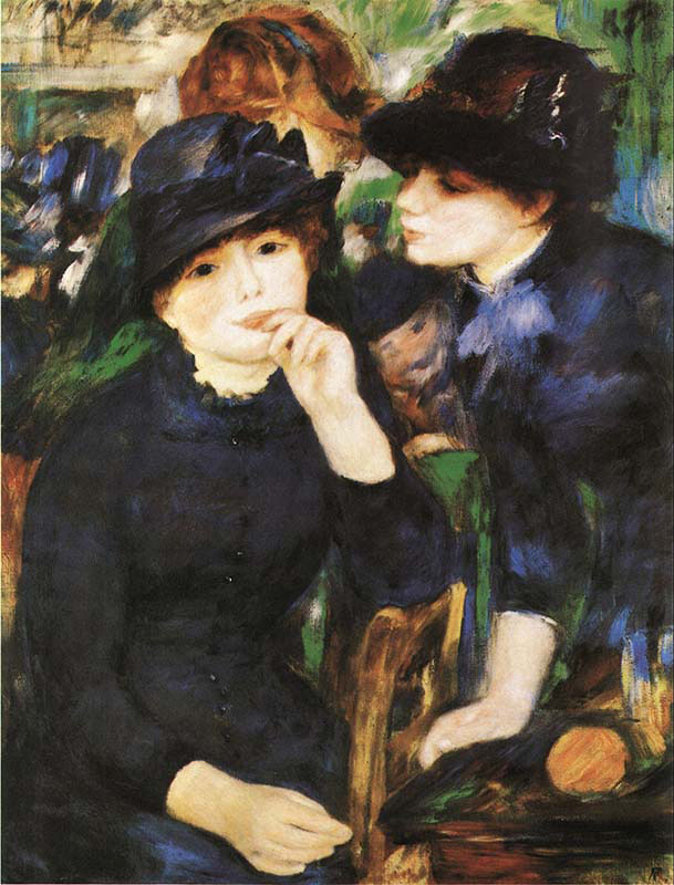 Two Girls in Black